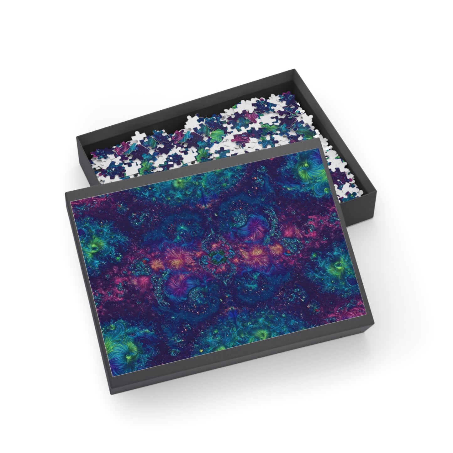 018 - Fractal Puzzle (96, 252, 500, 1000-Piece) - Fun Family Activity and Gift