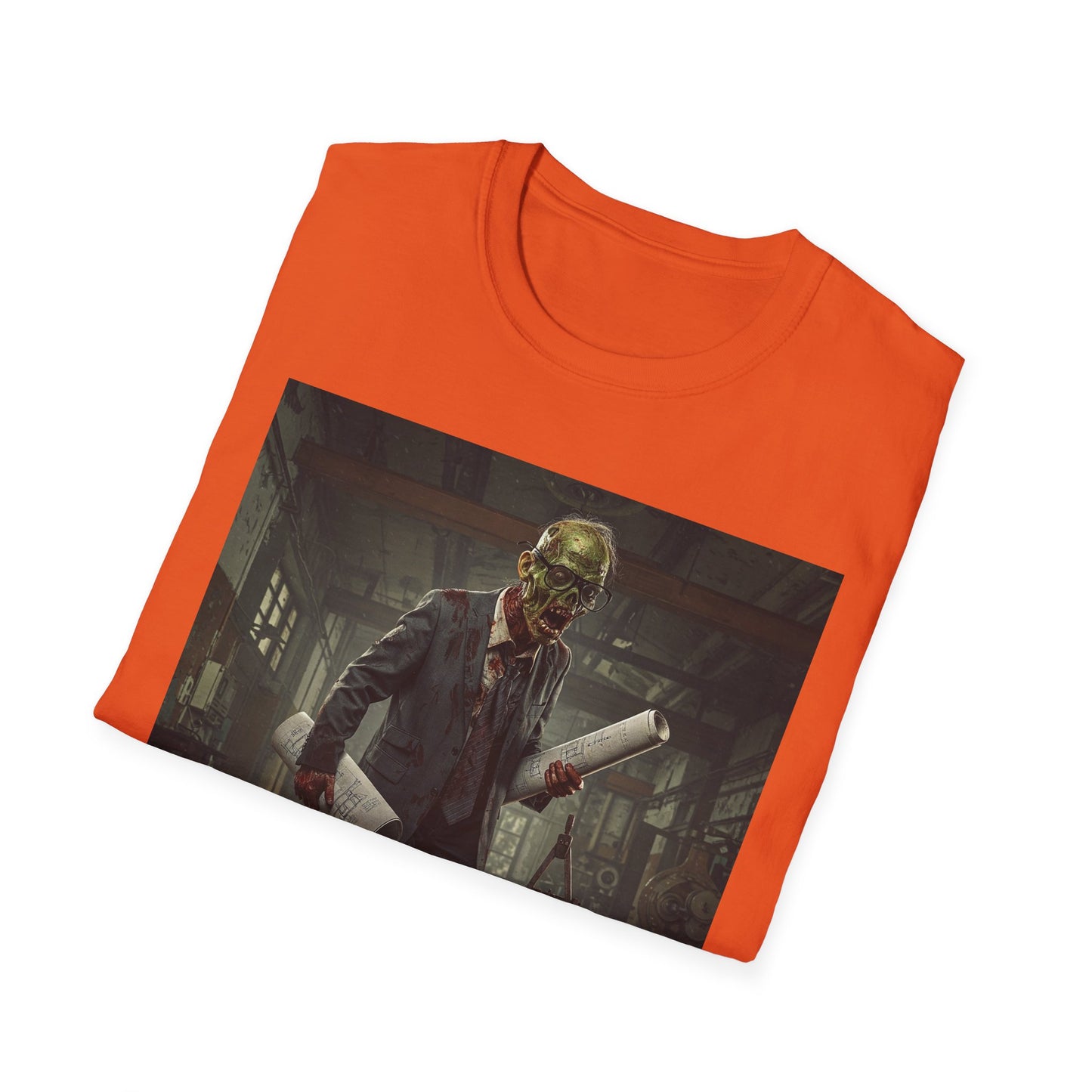 Zombie Apocalypse Unisex Softstyle T-Shirt - Perfect for Halloween and Horror Fans