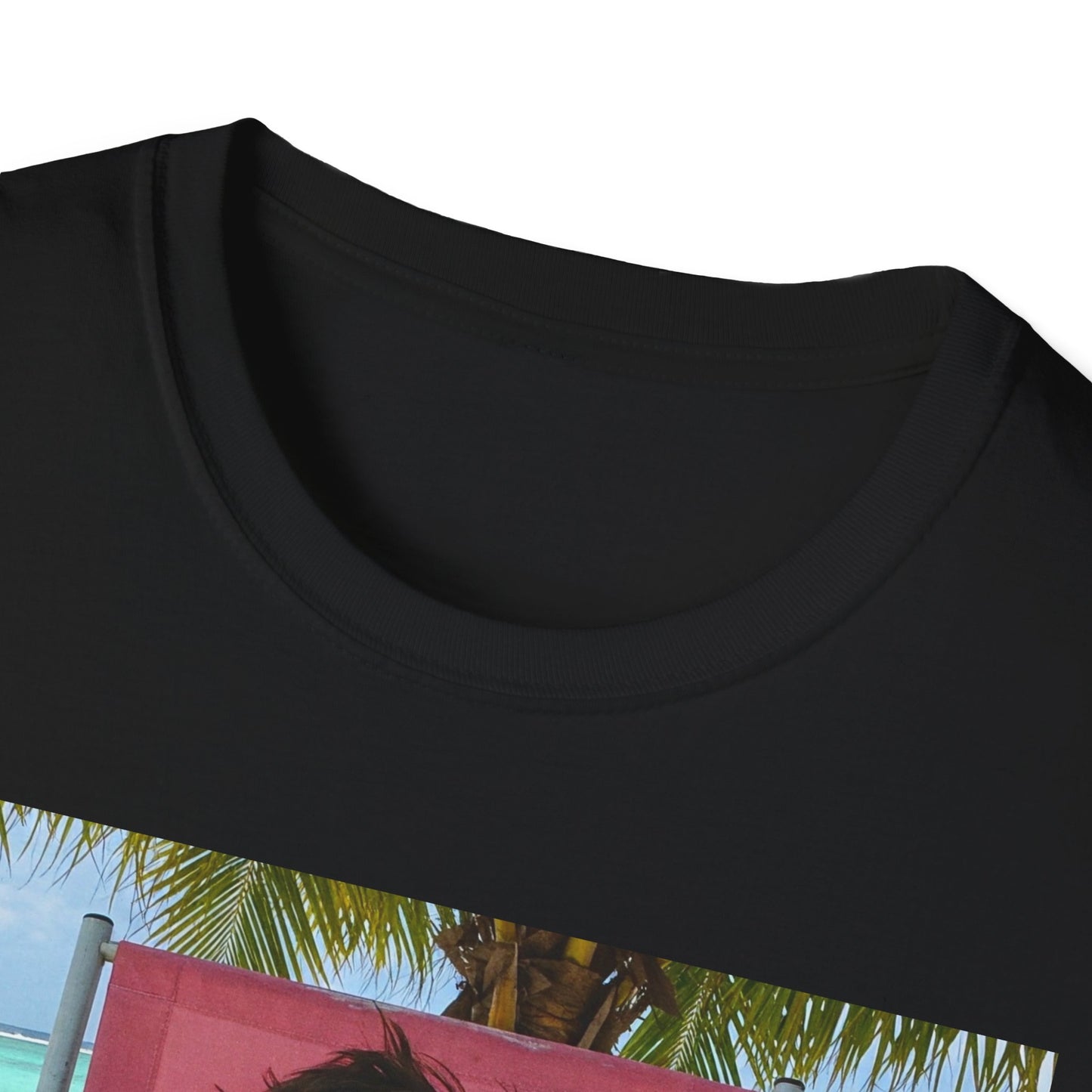 Chill Zombie Unisex Softstyle T-Shirt - Perfect for Beach Days & Halloween