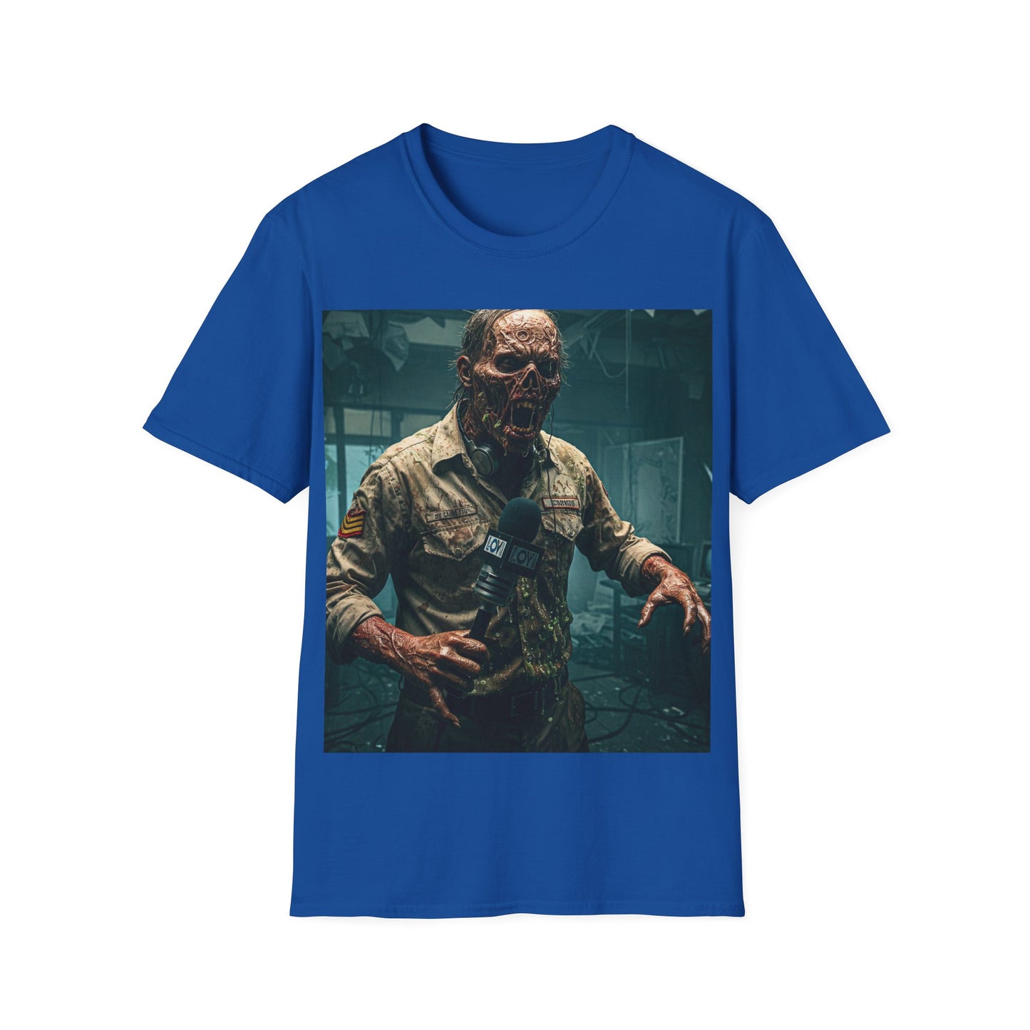 UK - Horror-Inspired Unisex Softstyle T-Shirt - Perfect for Halloween Fans