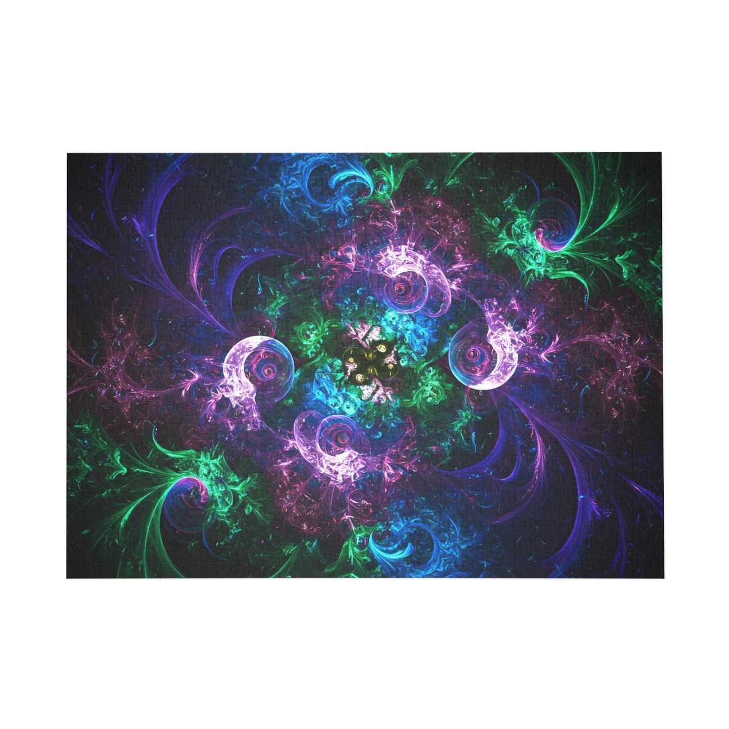 Vibrant Cosmic Puzzle - 96, 252, 500, 1000-Piece Options