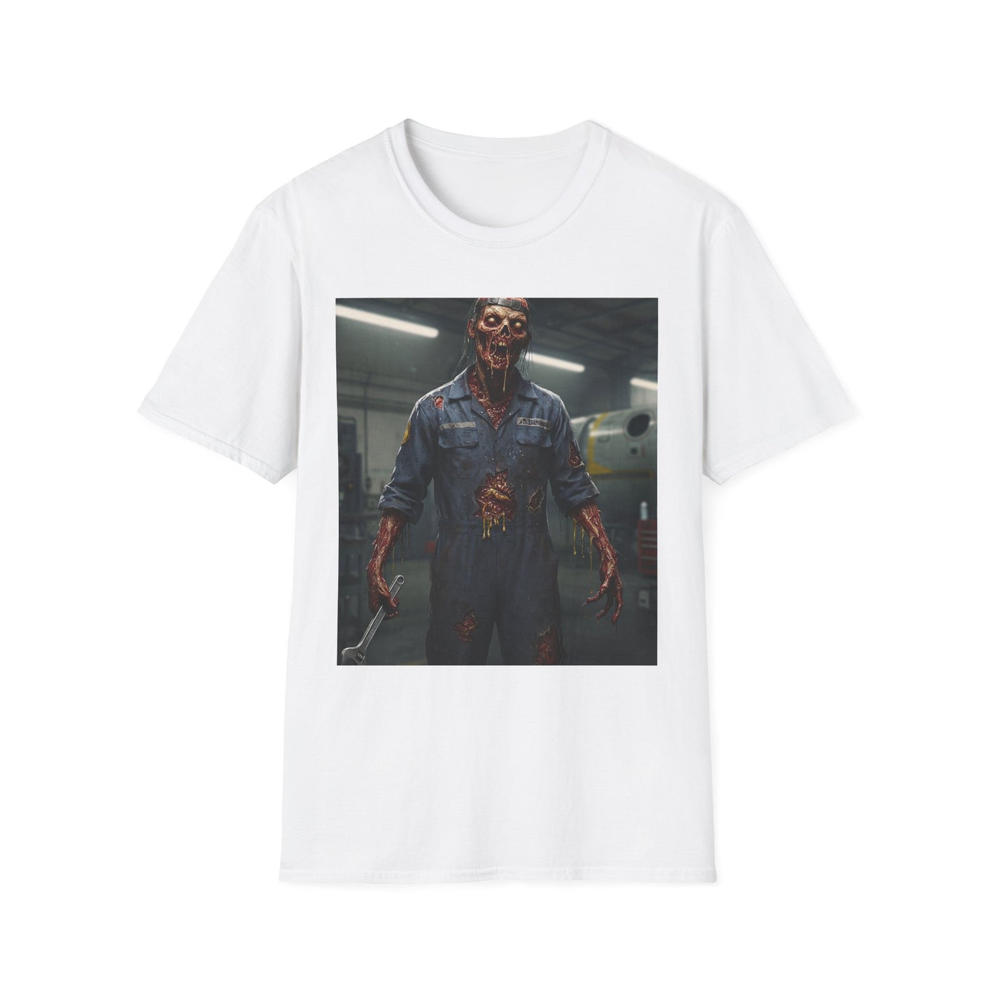 Unisex Softstyle Horror Graphic T-Shirt - Perfect for Halloween and Horror Fans