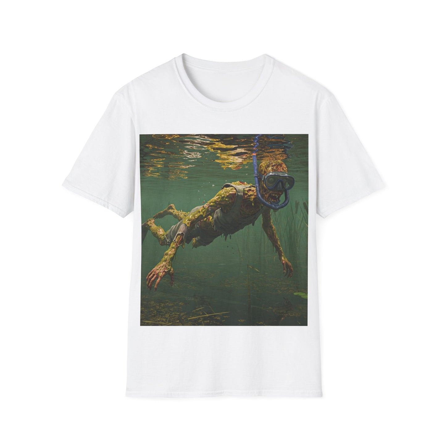 UK - Underwater Explorer Unisex Softstyle T-Shirt - Nature Lover Graphic Tee