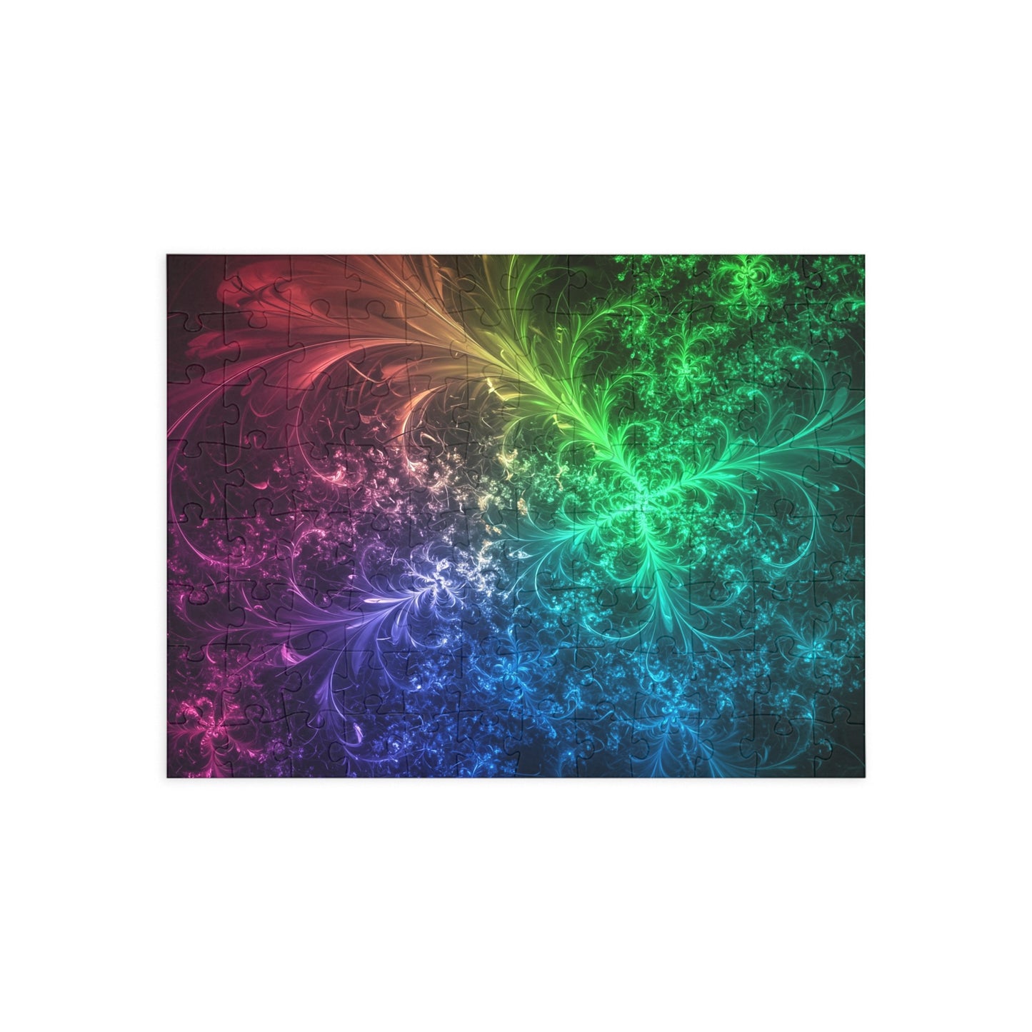 049- Fractal Puzzle (96, 252, 500, 1000-Piece) - Fun Family Activity and Gift