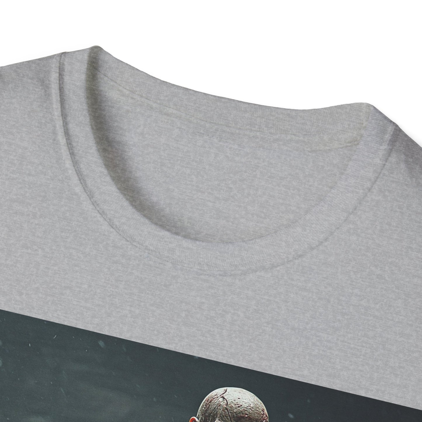 UK - Horror Creature Unisex Softstyle T-Shirt - Spooky Graphic Tee