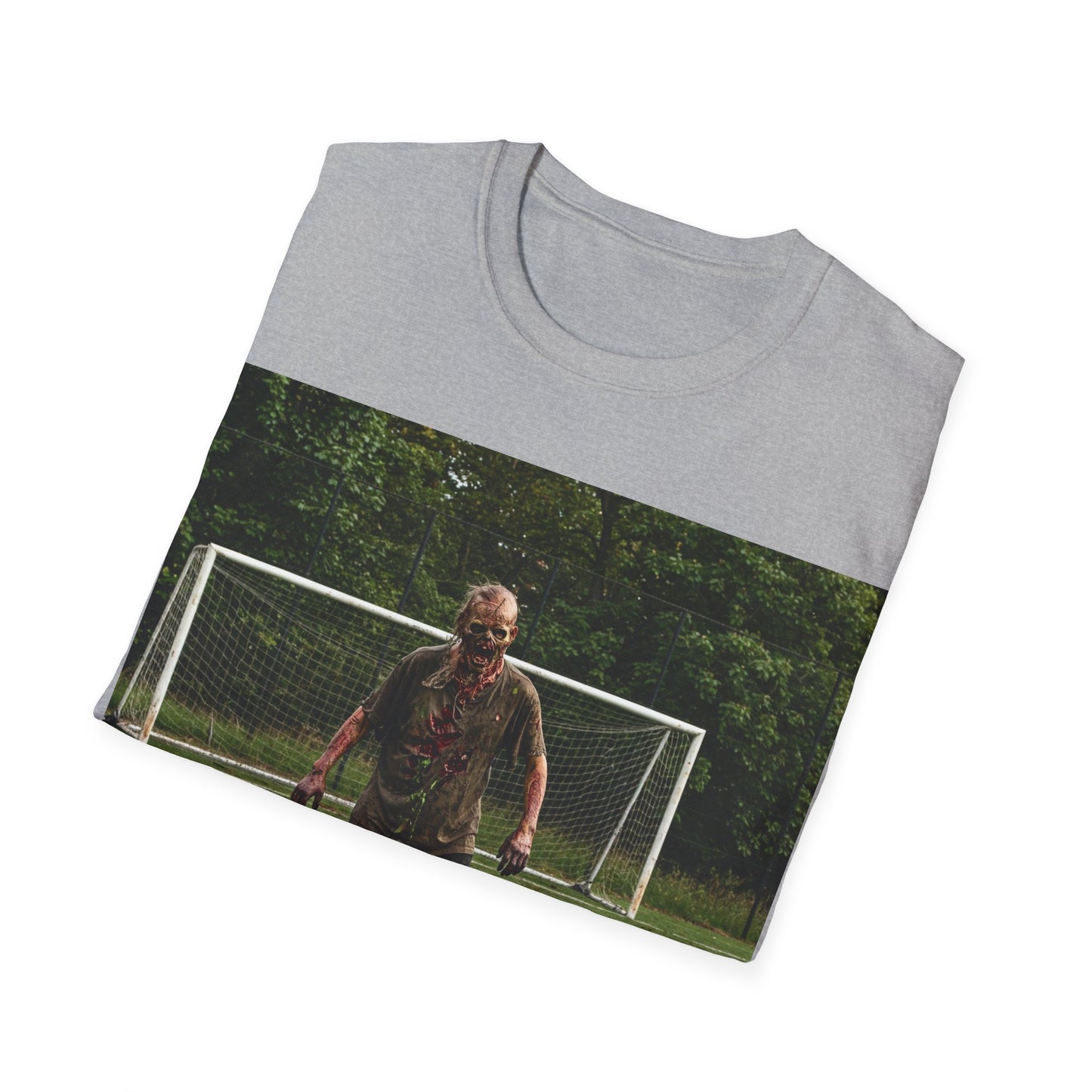 UK - Soccer Themed Unisex Softstyle T-Shirt - Perfect for Sports Lovers