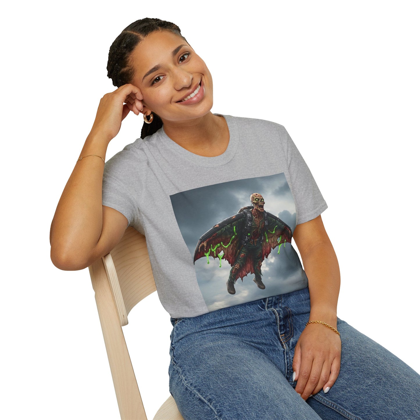 Vintage Horror Mothman Graphic Tee