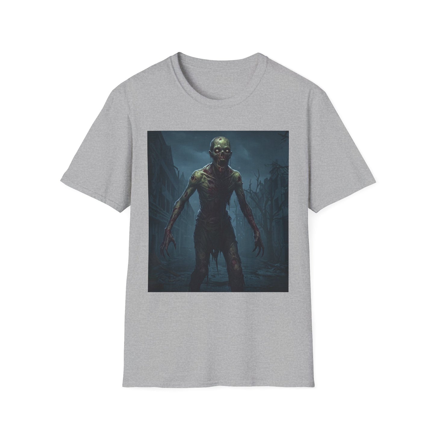 Zombie Apocalypse Unisex Softstyle T-Shirt - Perfect for Horror Lovers