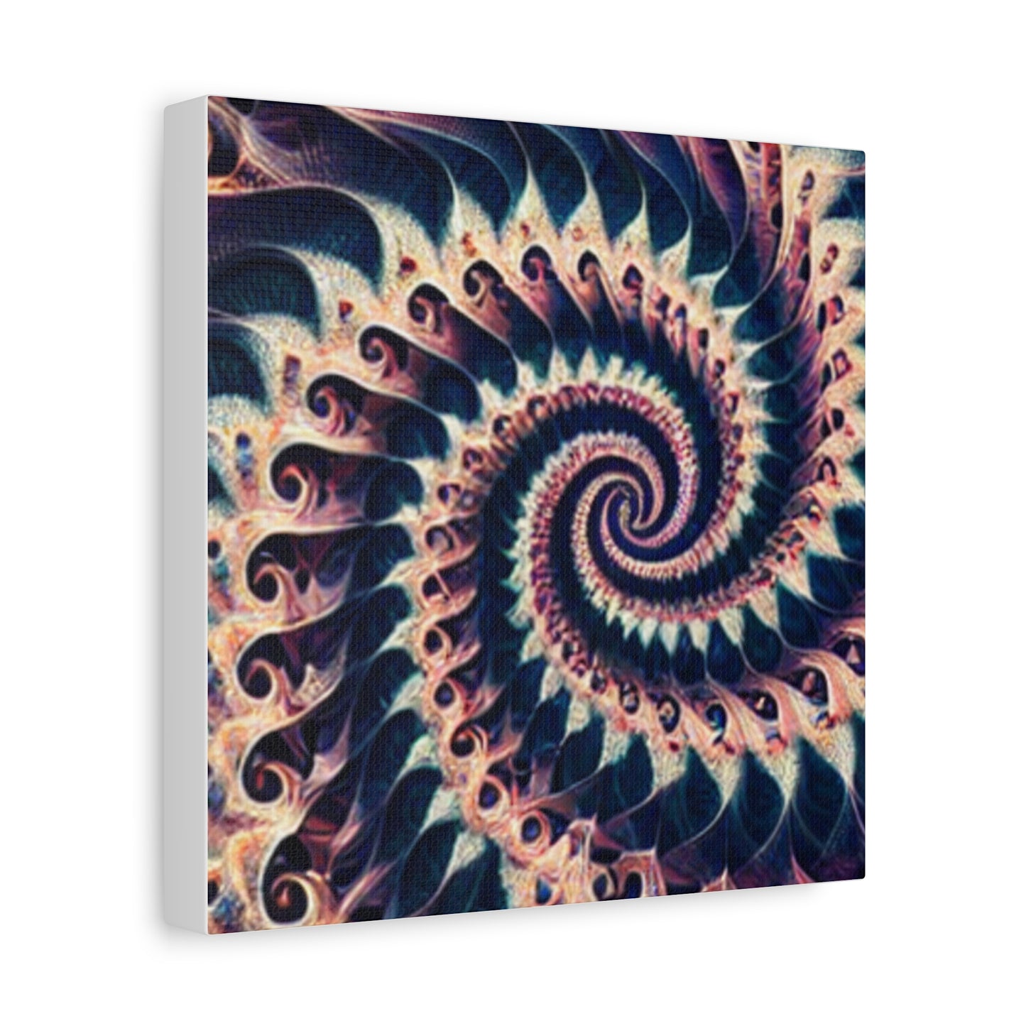 Abstract Spiral Art Canvas Print - Modern Home Decor for Art Lovers