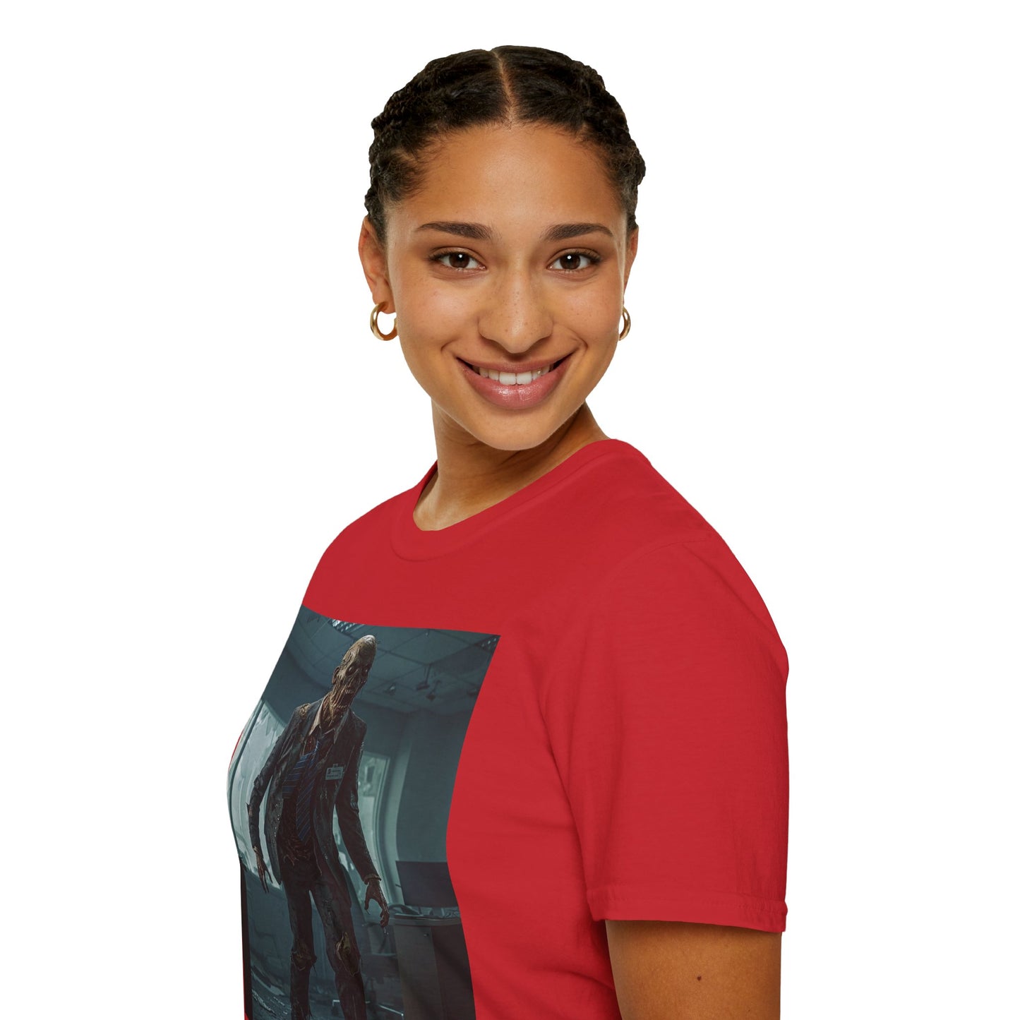 Zombie Apocalypse Unisex Softstyle T-Shirt - Perfect for Horror Fans and Parties