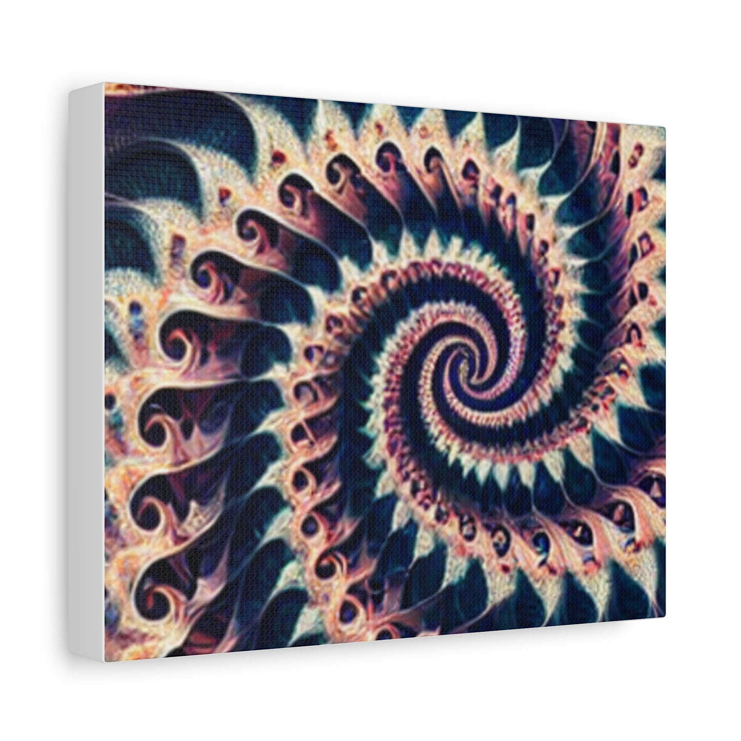 Abstract Spiral Art Canvas Print - Modern Home Decor for Art Lovers
