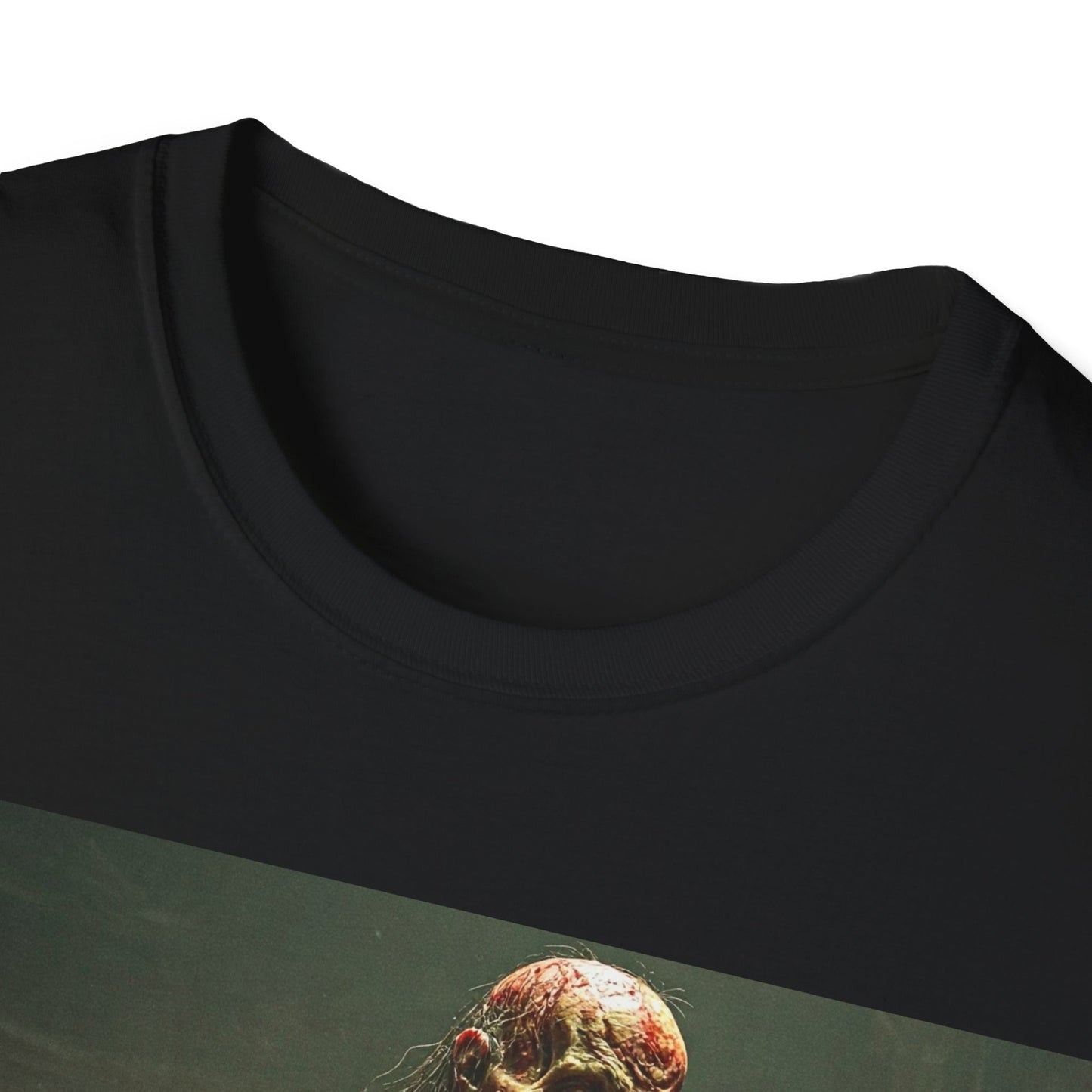 UK - Creepy Creature Violinist Unisex T-Shirt - Spooky Halloween Tee
