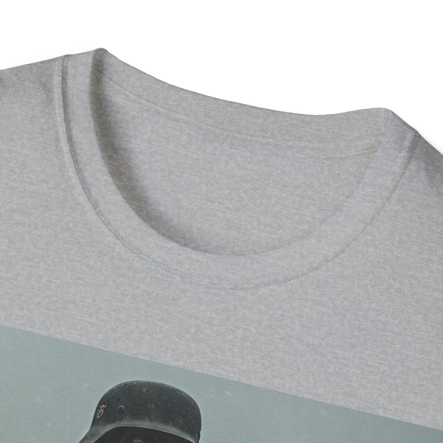 UK - Vintage Soldier Apocalyptic Portrait Tee, bold, decaying zombie graphic