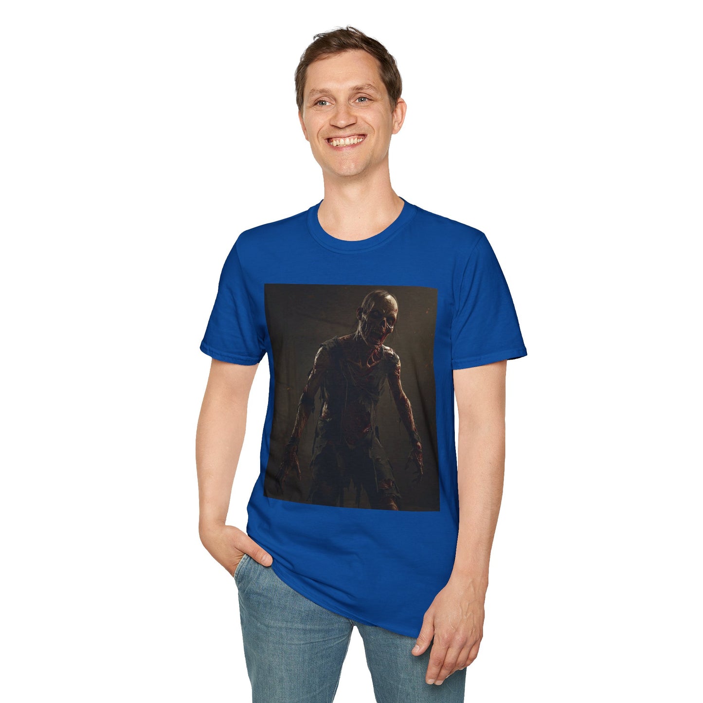 Unisex Zombie Graphic T-Shirt - Perfect for Halloween and Horror Fans
