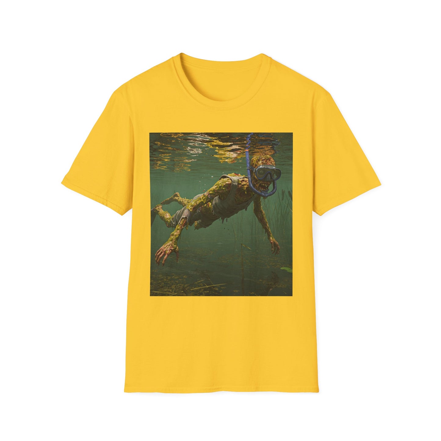 Underwater Explorer Unisex Softstyle T-Shirt - Nature Lover Graphic Tee