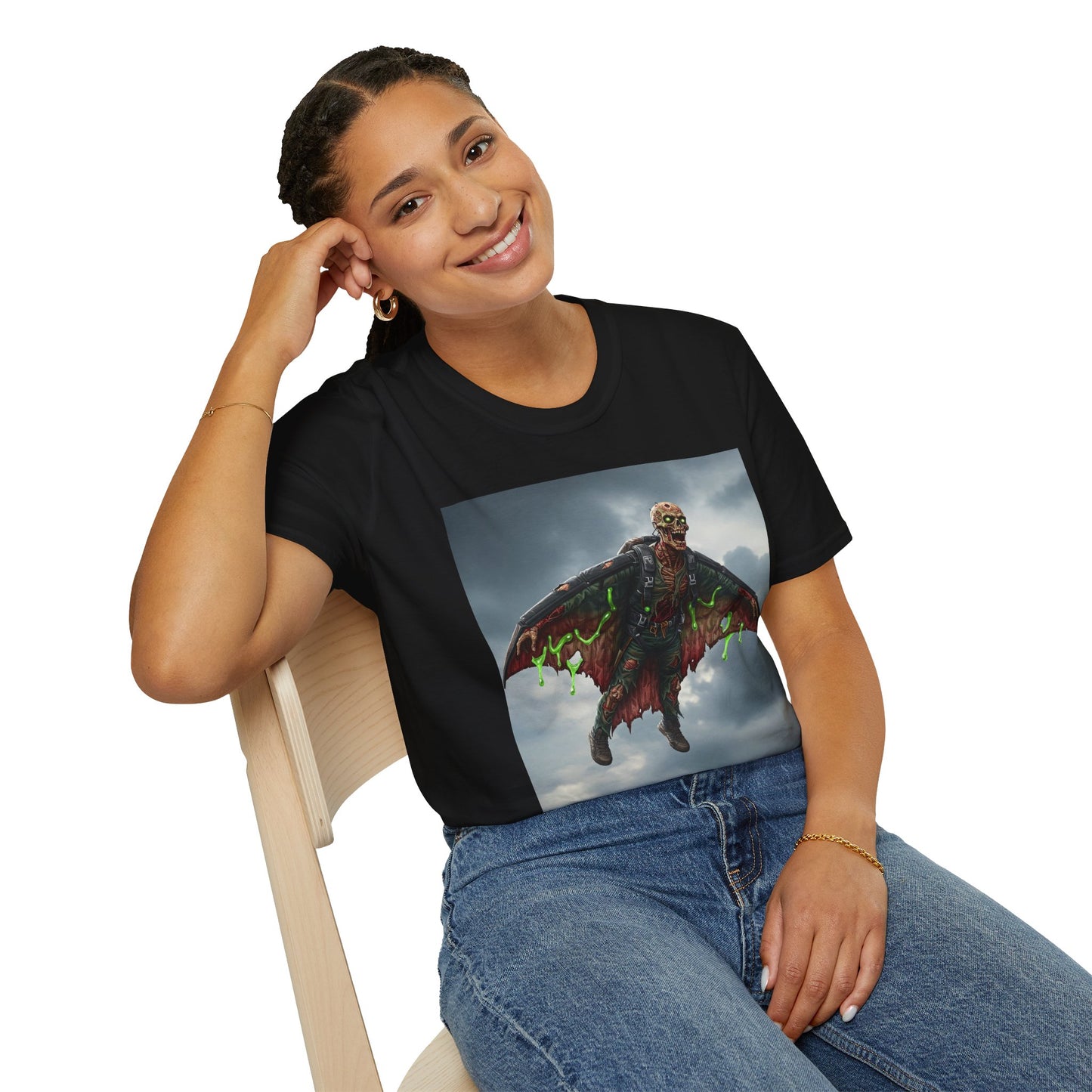 Vintage Horror Mothman Graphic Tee