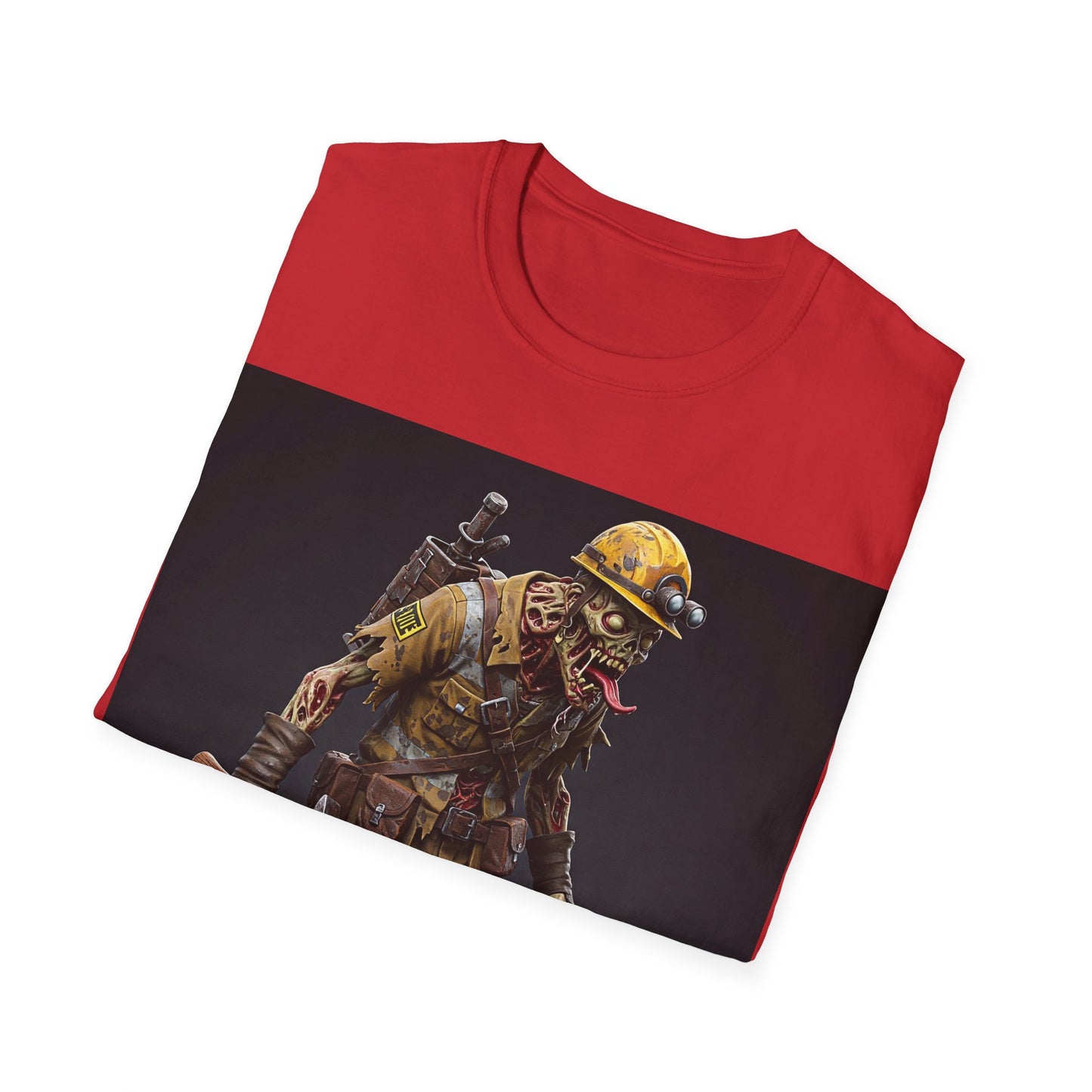 UK - Vintage Mining Themed Unisex Softstyle T-Shirt - Perfect for Adventure Lovers