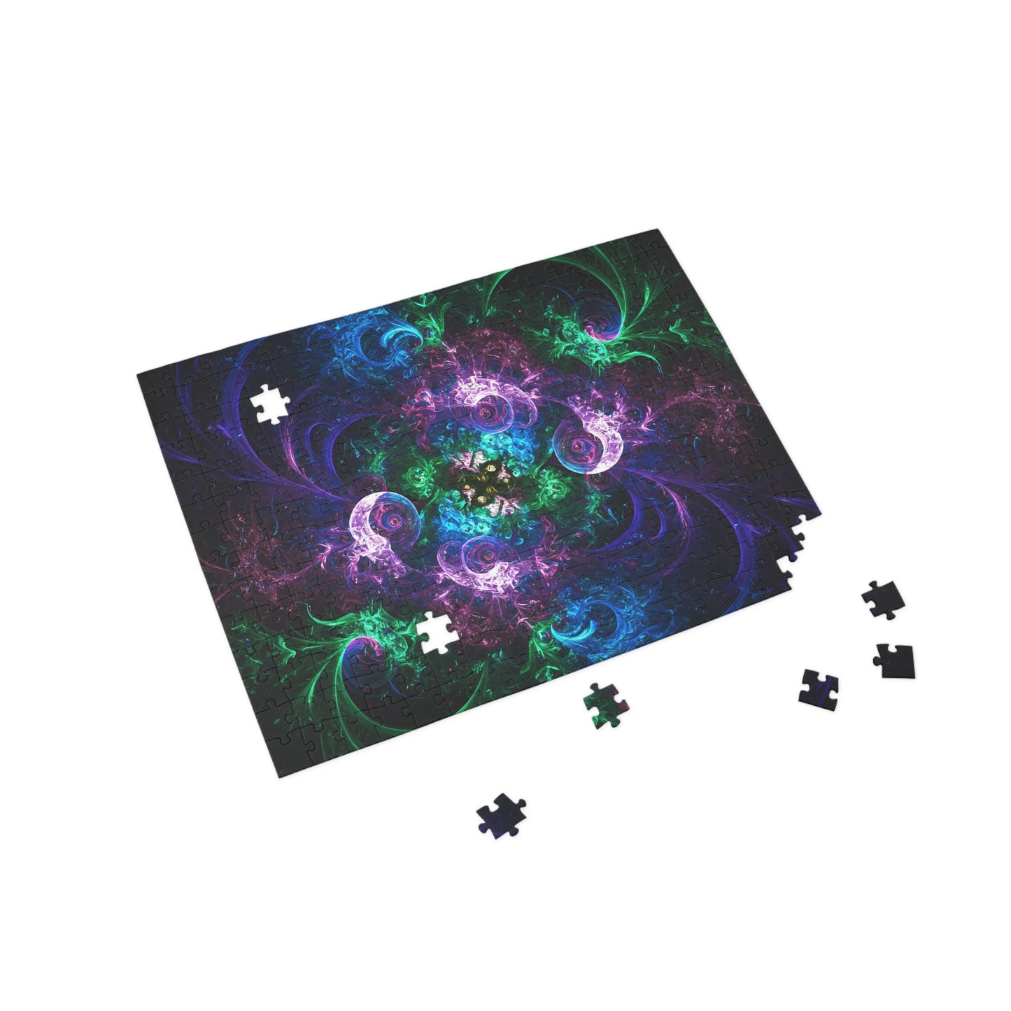 Vibrant Cosmic Puzzle - 96, 252, 500, 1000-Piece Options