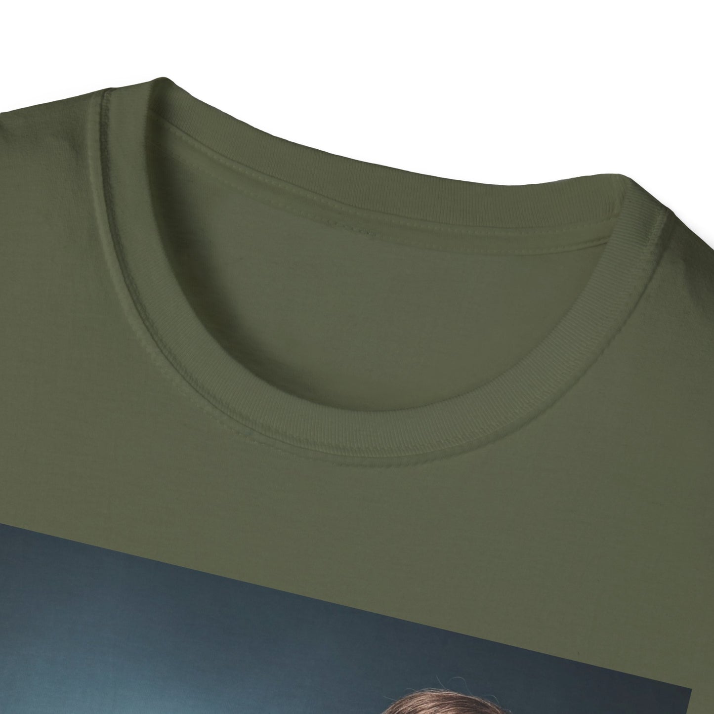 Zombie Graphic Unisex Softstyle T-Shirt - Perfect for Halloween and Horror Fans