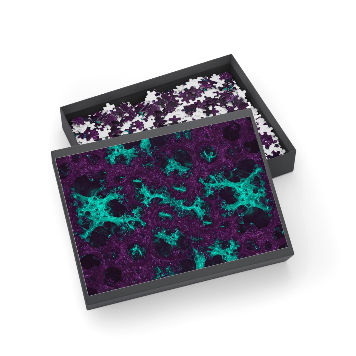 047- Fractal Puzzle (96, 252, 500, 1000-Piece) - Fun Family Activity and Gift