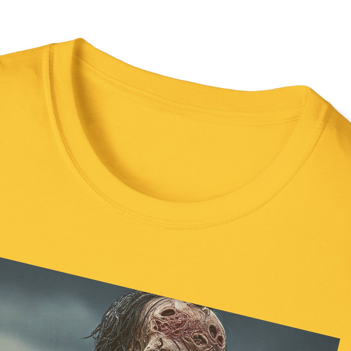 Zombie Horror Unisex Softstyle T-Shirt - Perfect for Halloween and Casual Wear