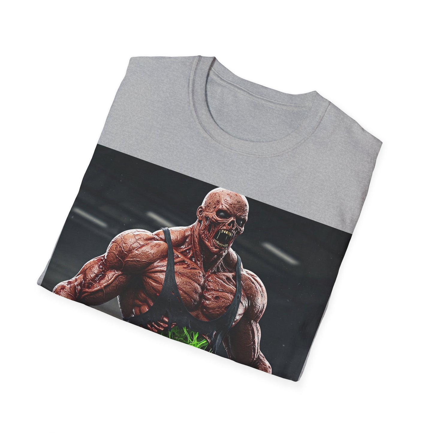 UK - Muscle Graphic Unisex Softstyle T-Shirt - Ideal for Gym Lovers