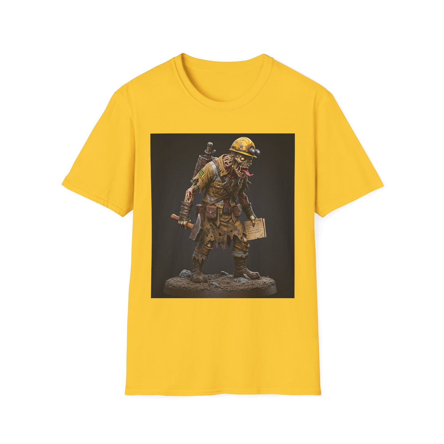 Vintage Mining Themed Unisex Softstyle T-Shirt - Perfect for Adventure Lovers