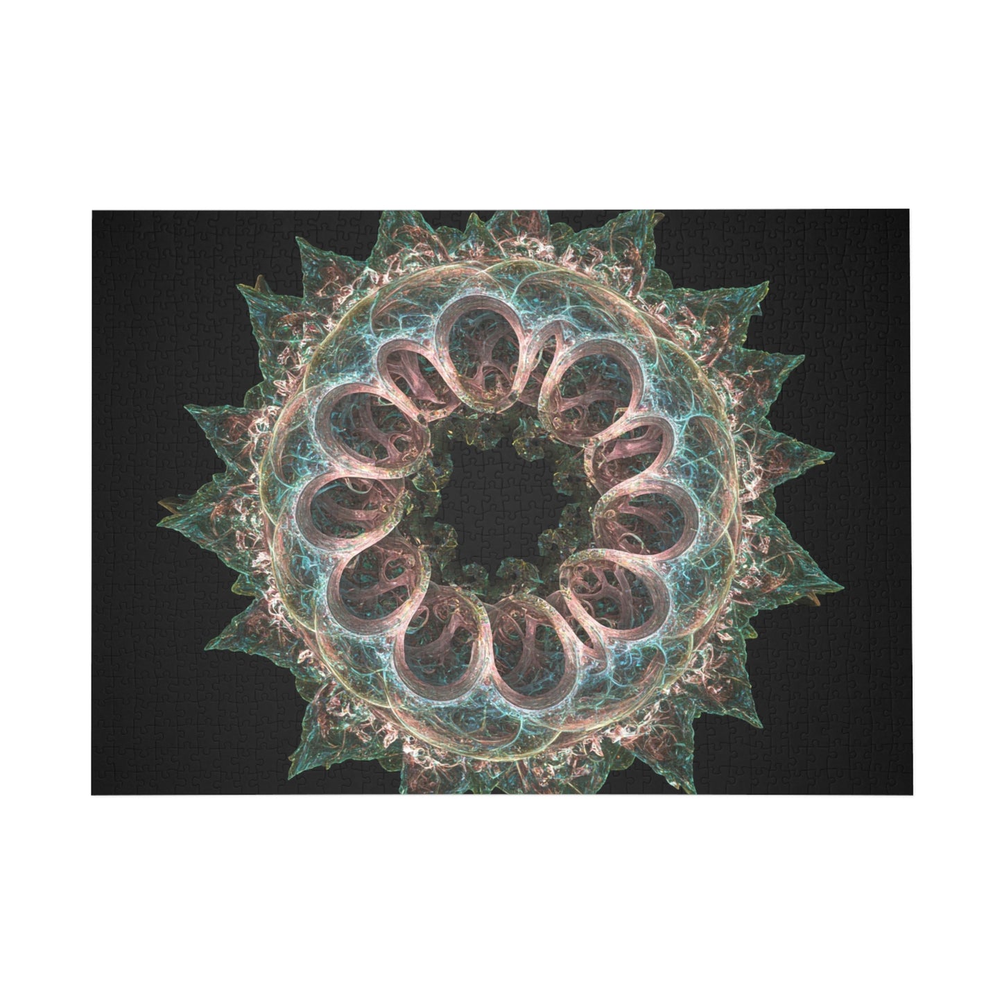 065- Fractal Puzzle (96, 252, 500, 1000-Piece) - Fun Family Activity and Gift