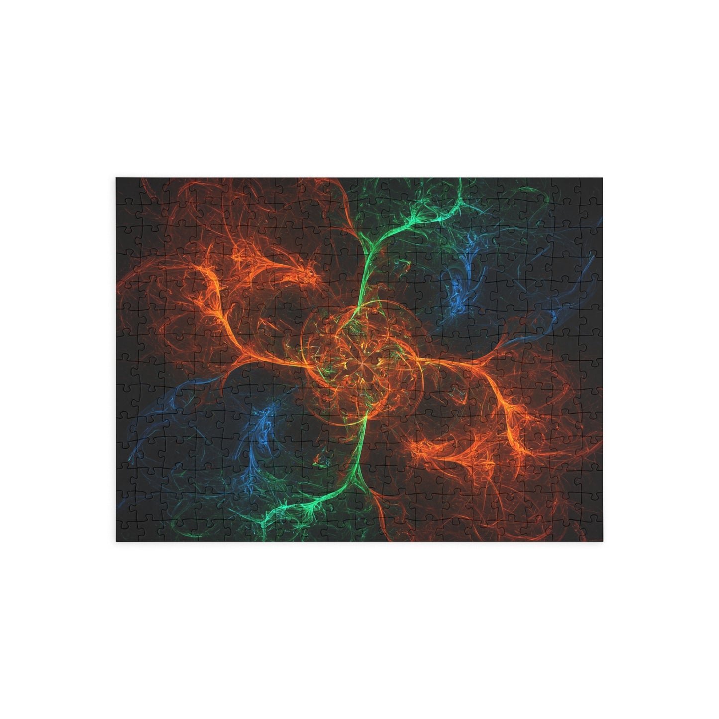 Colorful Fractal Puzzle - 500-Piece Jigsaw for All Ages