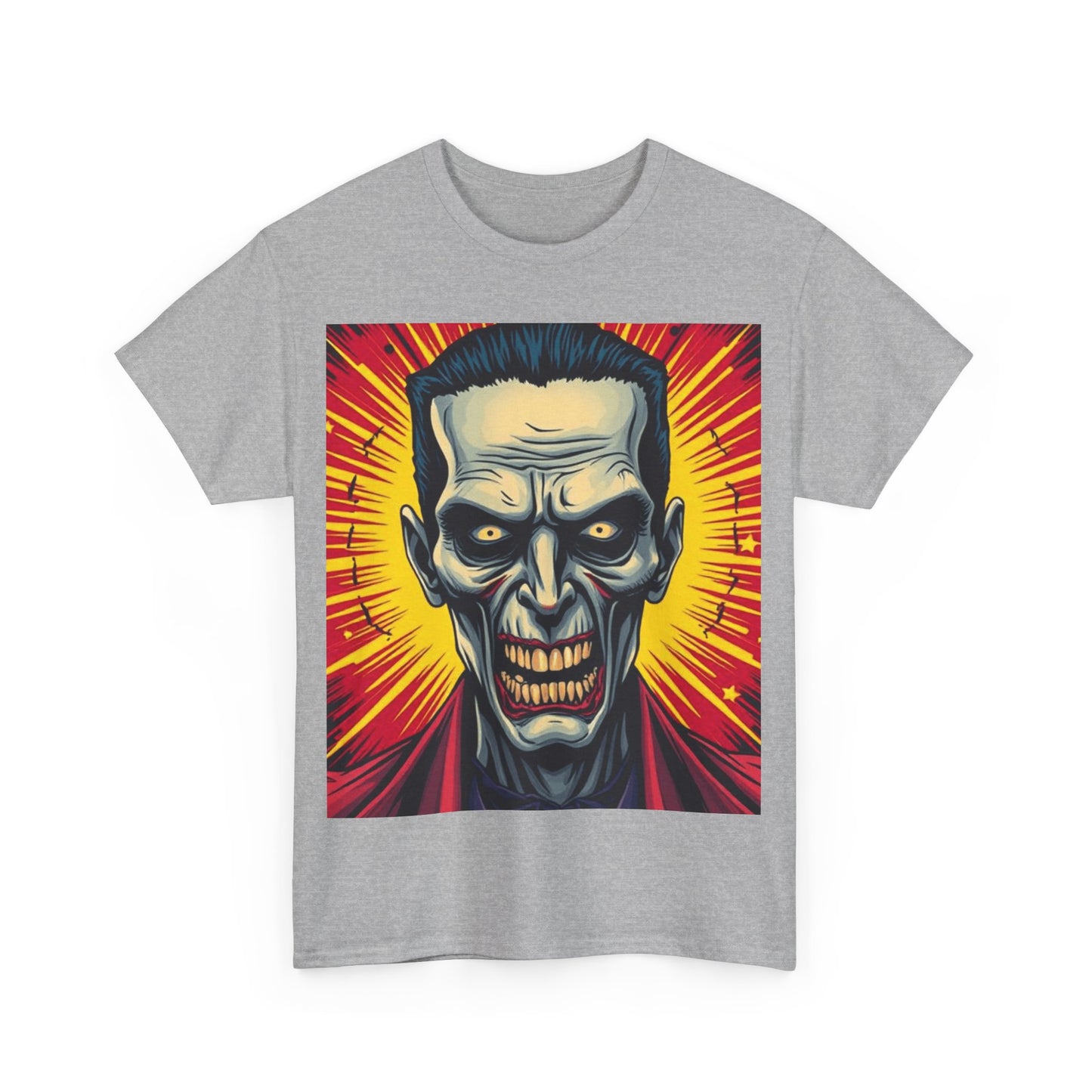 UK - Unisex Heavy Cotton Tee - Vintage Horror Graphic Tee
