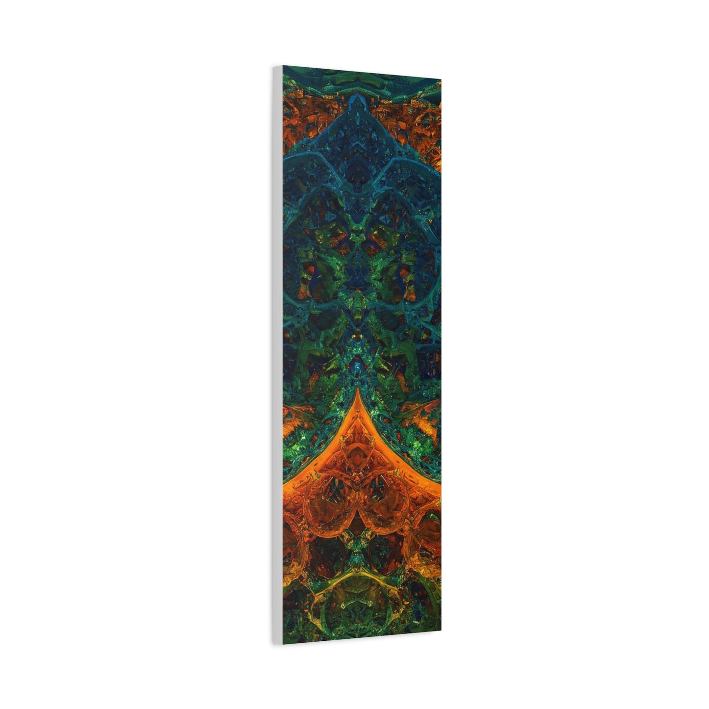 Vibrant Abstract Fractal Art Canvas Print
