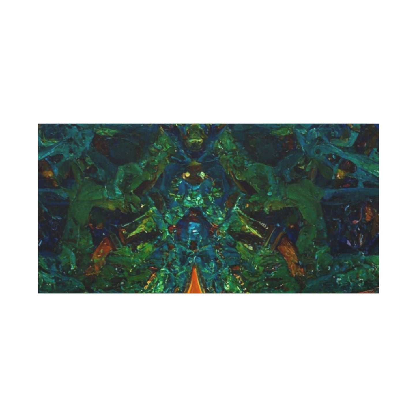 Vibrant Abstract Fractal Art Canvas Print