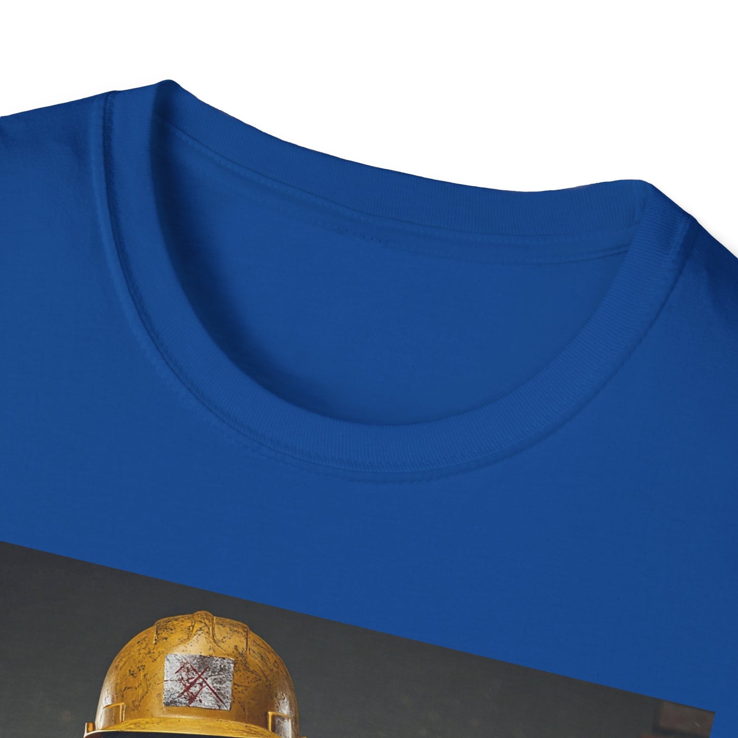 Zombie Construction Worker Unisex Softstyle T-Shirt