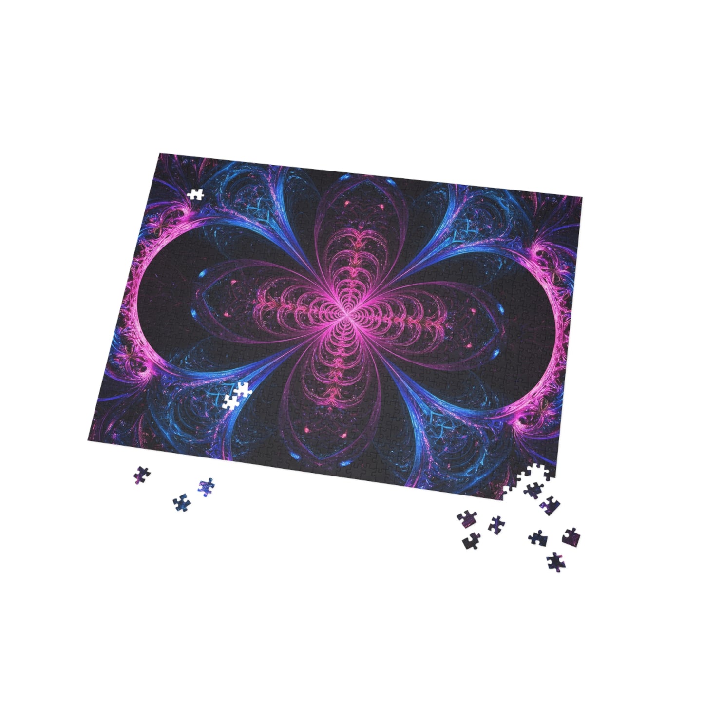 096- Fractal Puzzle (96, 252, 500, 1000-Piece) - Fun Family Activity and Gift