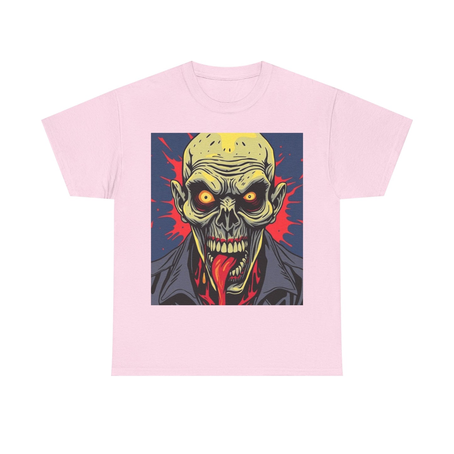 UK - Zombie Graphic Tee - Unisex Heavy Cotton T-Shirt for Horror Fans