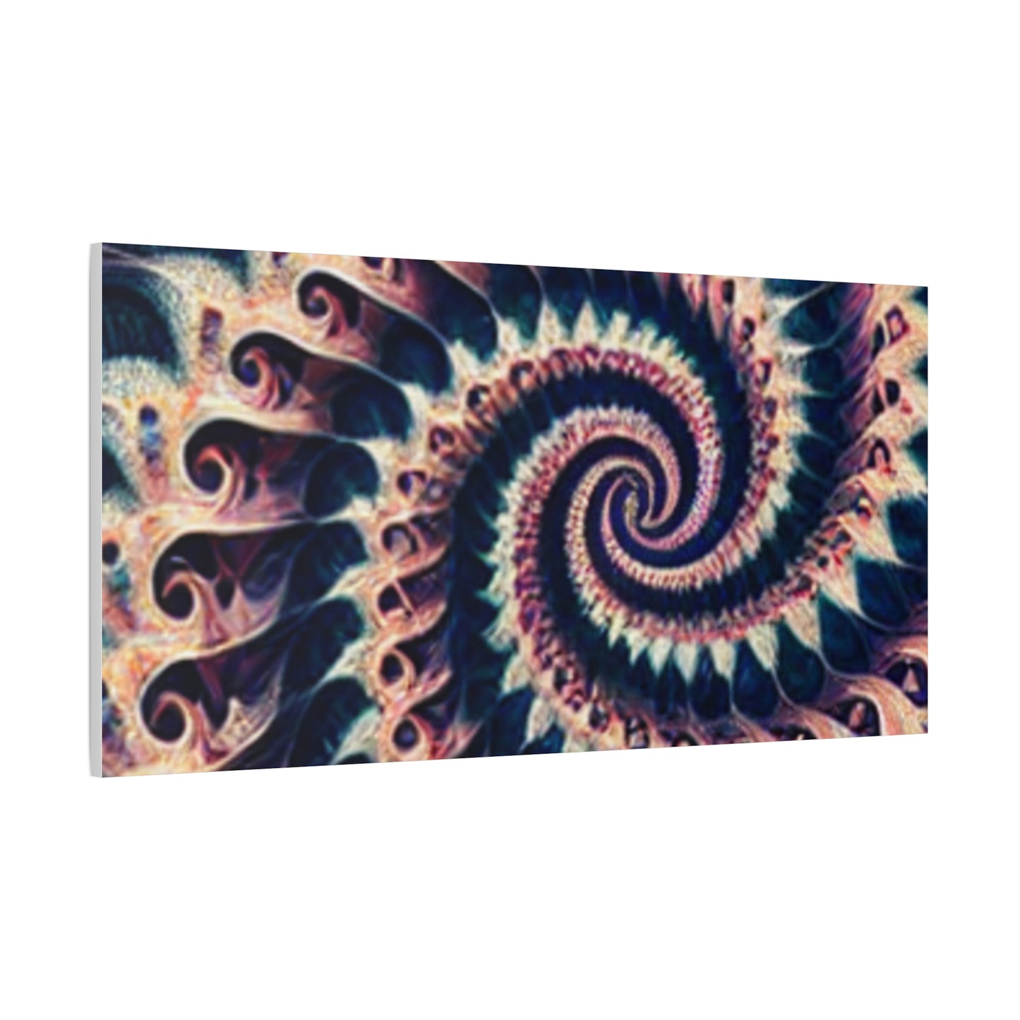 Abstract Spiral Art Canvas Print - Modern Home Decor for Art Lovers