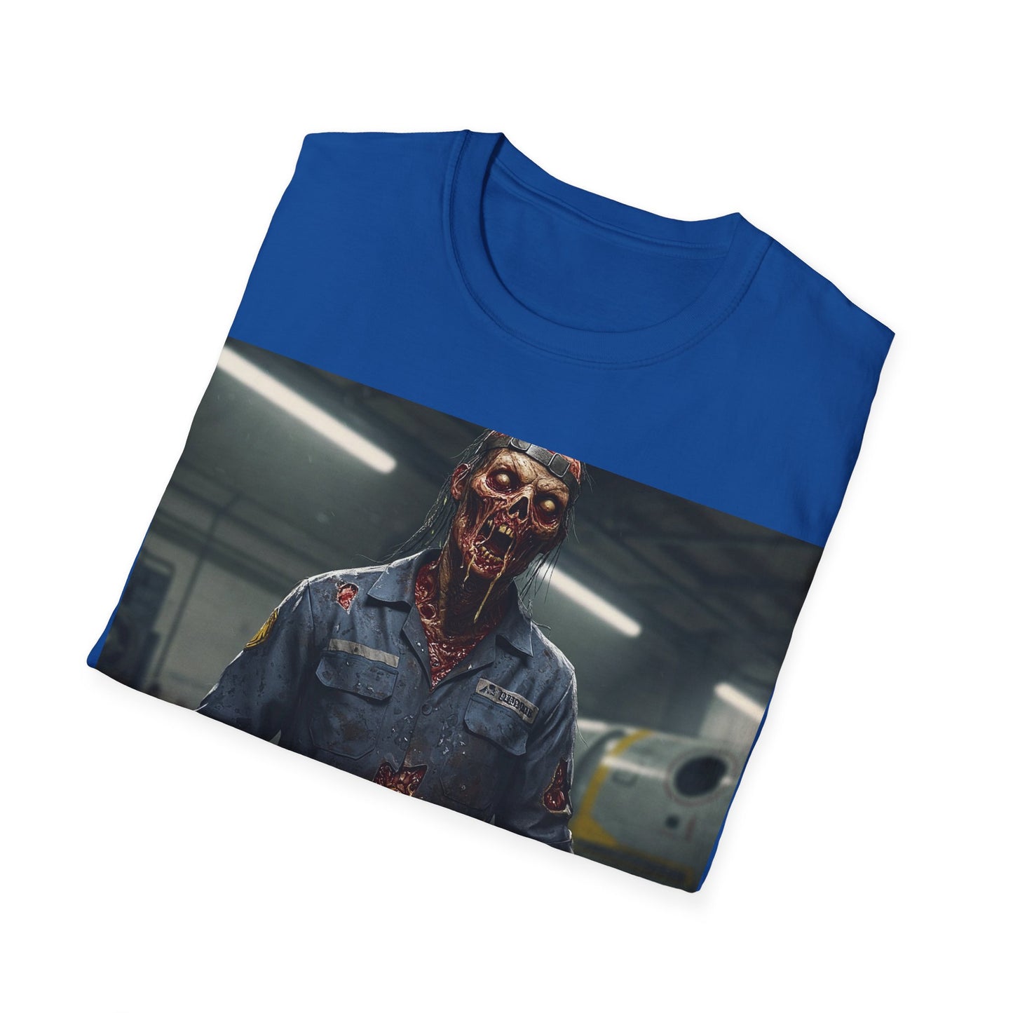 UK - Unisex Softstyle Horror Graphic T-Shirt - Perfect for Halloween and Horror Fans