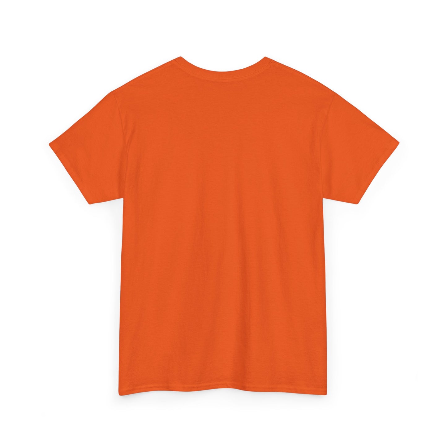 Unisex Heavy Cotton Tee - Spooky Skeleton Design for Halloween
