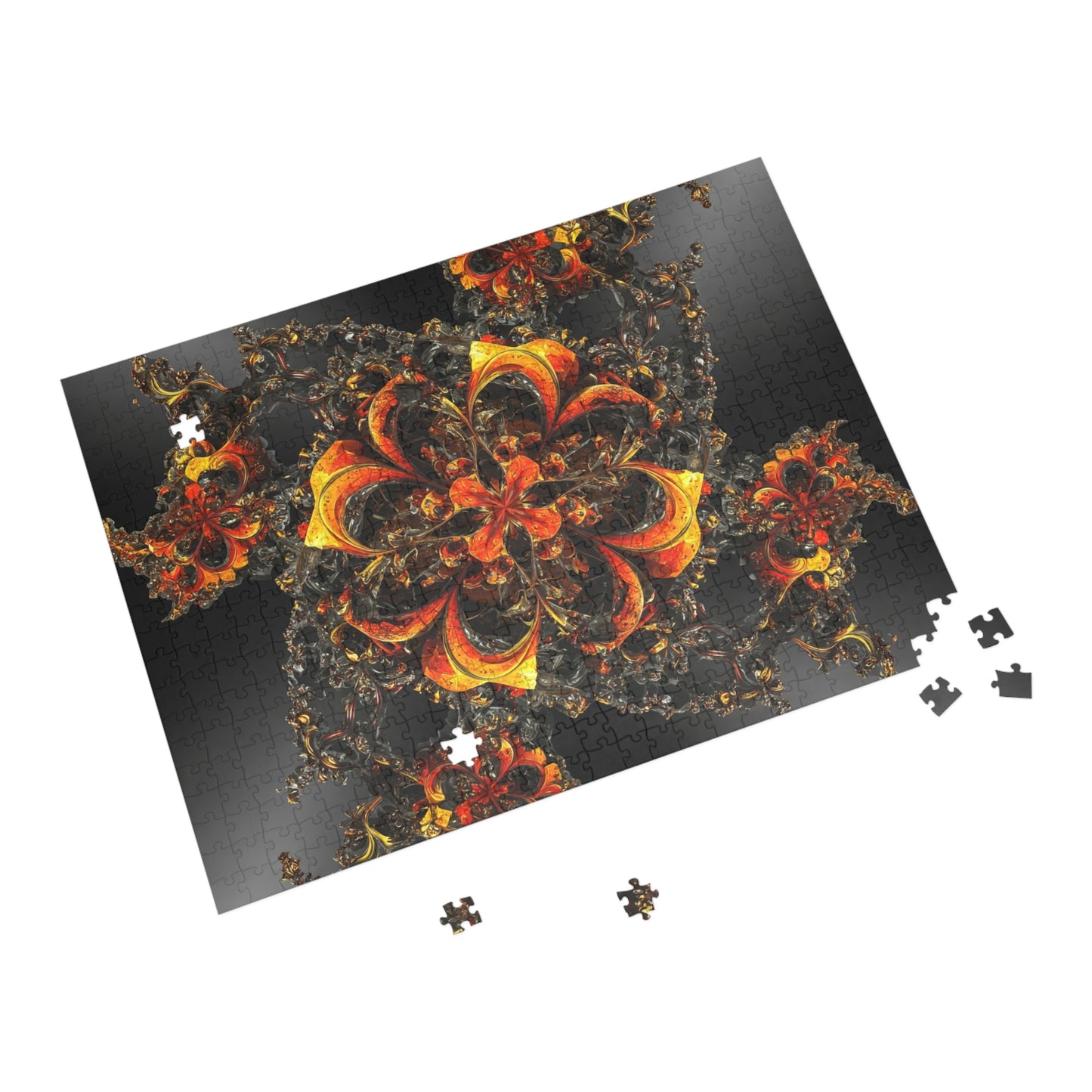 013 - Fractal Puzzle (96, 252, 500, 1000-Piece) - Fun Family Activity and Gift