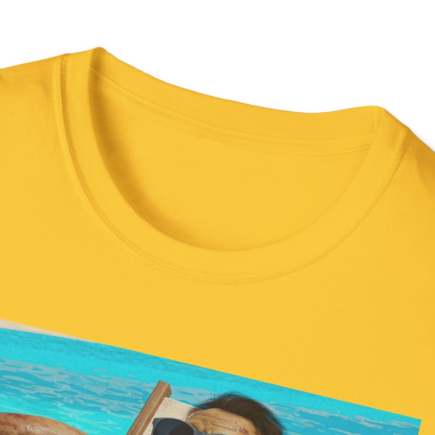 Zombie Relaxation Unisex Softstyle T-Shirt - Perfect for Halloween and Casual Outings