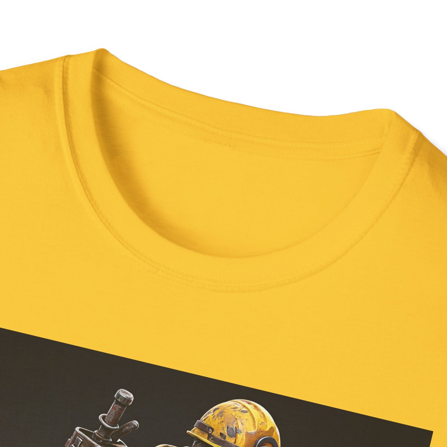 Vintage Mining Themed Unisex Softstyle T-Shirt - Perfect for Adventure Lovers