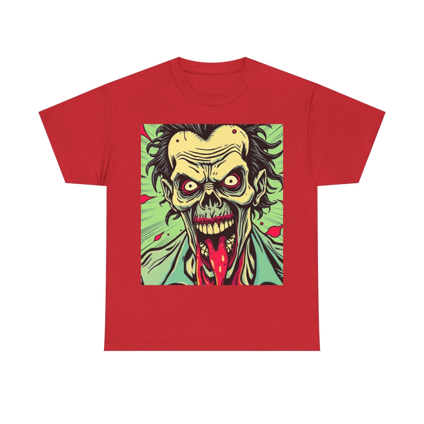 UK - Horror Graphic Tee - Creepy Zombie Design for Halloween