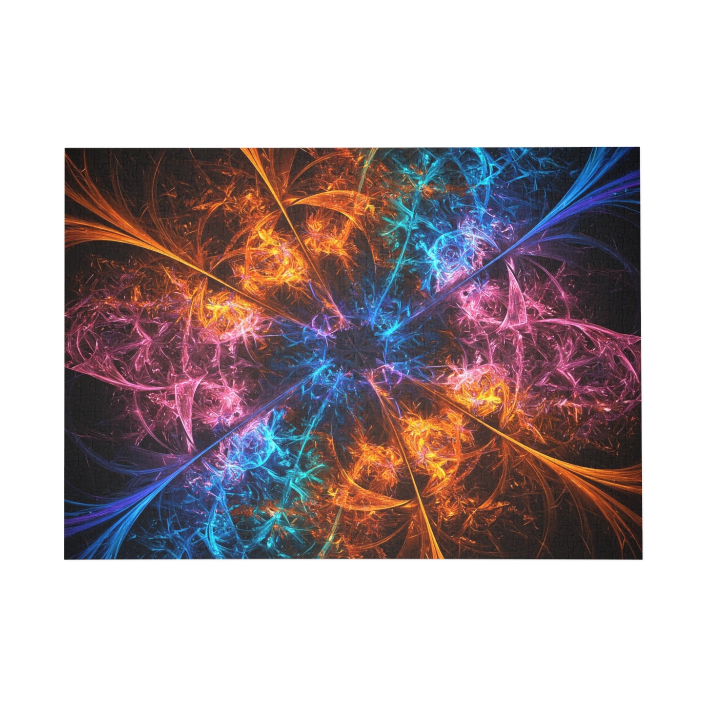 052- Fractal Puzzle (96, 252, 500, 1000-Piece) - Fun Family Activity and Gift
