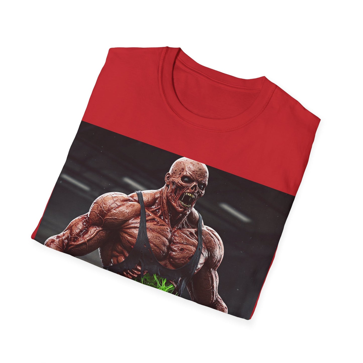 UK - Muscle Graphic Unisex Softstyle T-Shirt - Ideal for Gym Lovers
