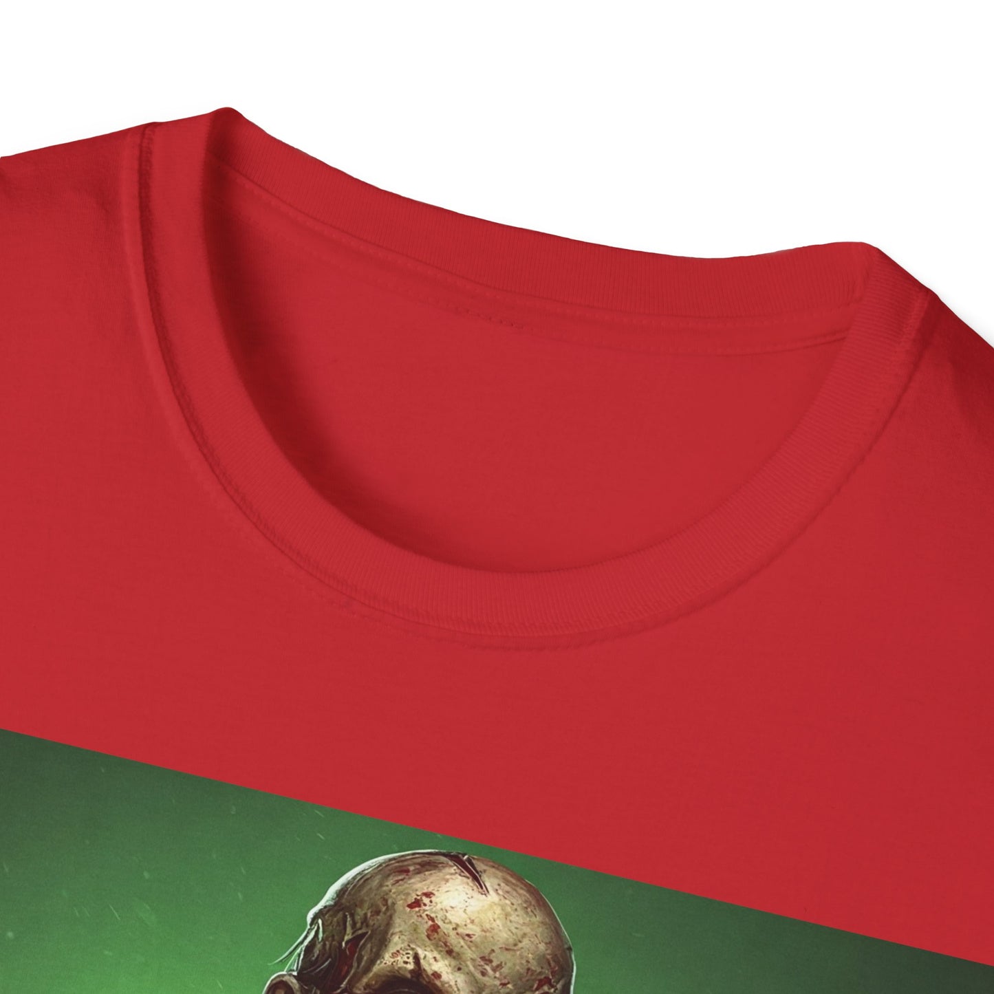 UK - Spooky Zombie Businessman Unisex Softstyle T-Shirt
