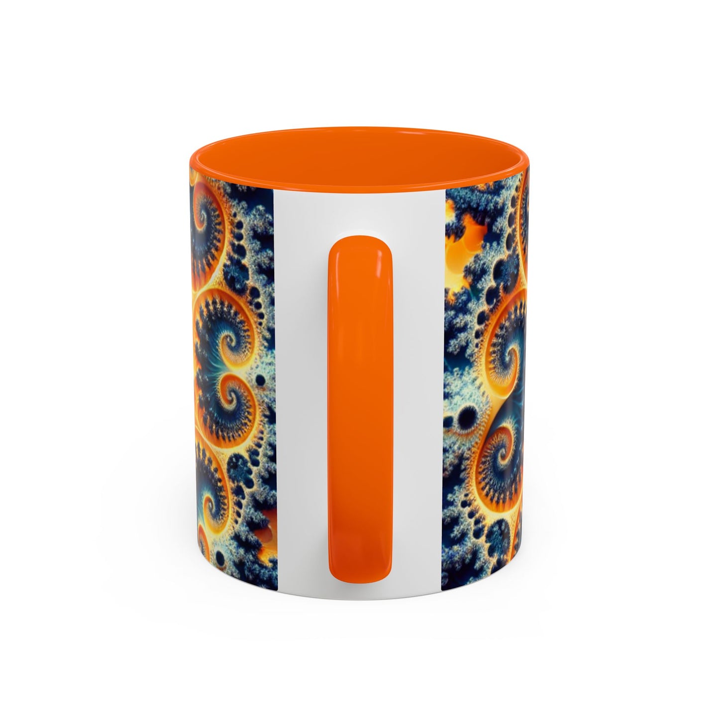 Vibrant Abstract Accent Coffee Mug - Unique 11 & 15oz Design for Art Lovers