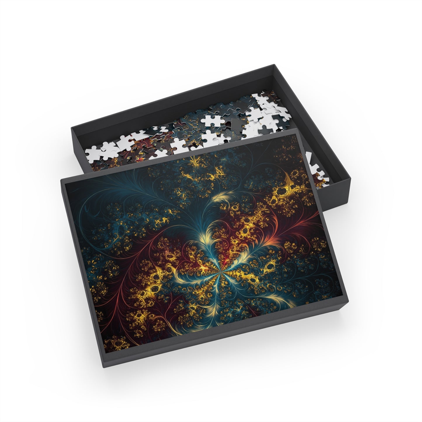 060- Fractal Puzzle (96, 252, 500, 1000-Piece) - Fun Family Activity and Gift