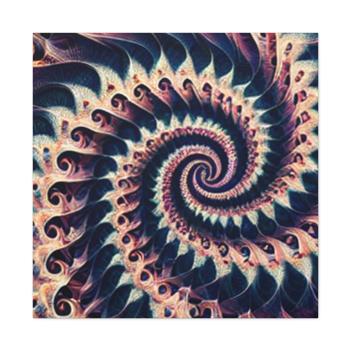 Abstract Spiral Art Canvas Print - Modern Home Decor for Art Lovers