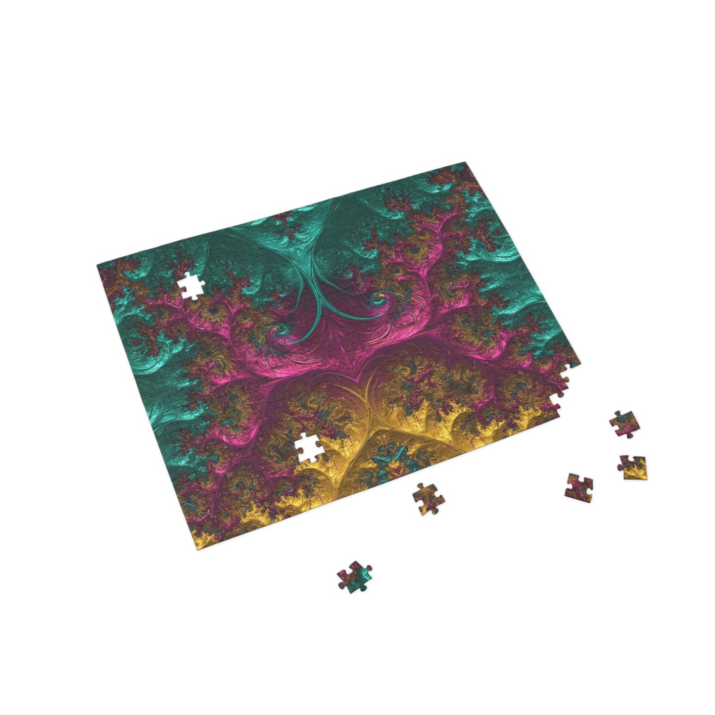 Mystical Fractal Puzzle - 1000-Piece Jigsaw for Relaxation & Fun