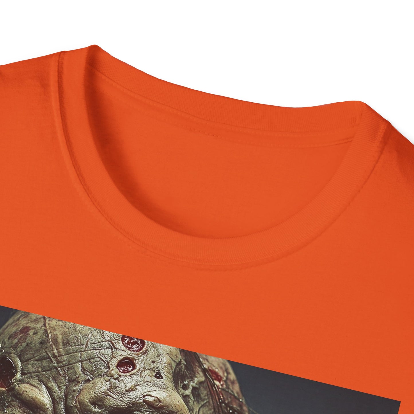 Apocalyptic Portrait Tee, bold, decaying zombie graphic